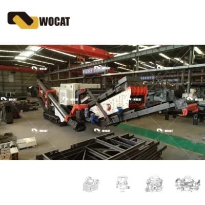 Crawler Tracked Mobile Stone Equipment Impact Crusher (SL35L)