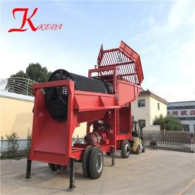 Qingzhou Factory Portable Gold Washing Trommel, Mini Trommel Screen