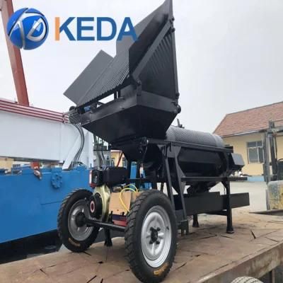 Portable Gold Panning Equipment, Gold Trommel with Scrubber
