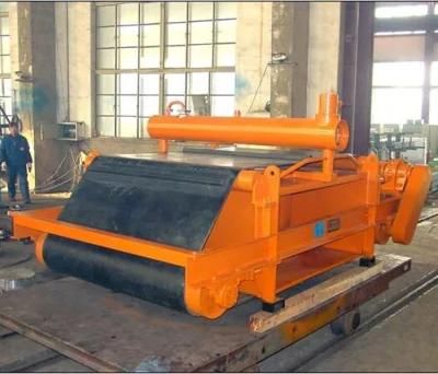 Suspension Overband Magnets Extract Ferrous Metal From Conveyed Material on Conveyor Belt ...