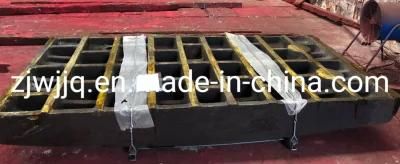 Wujing High Manganese Swing /Fixed Jaw Plate Jaw Crusher From China