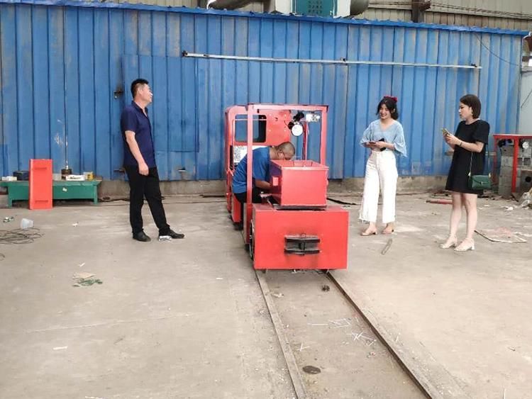 12t AC Frequency Railway Underground Mining Electric Locomotive
