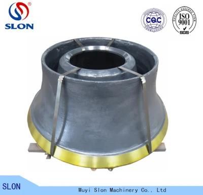 Mining Machinery Sandvik S6800 Cone Crusher Spare Parts Concave and Mantle