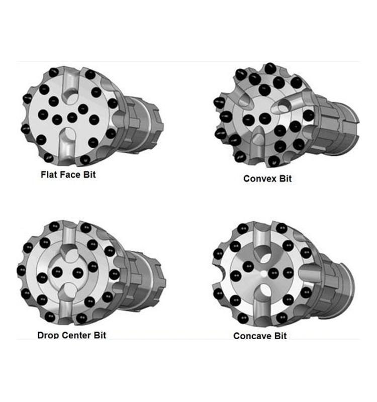 5 Inch Concave Face Mission a 43-15/SD5 DTH Drill Bit for Sandvik Drill Rig
