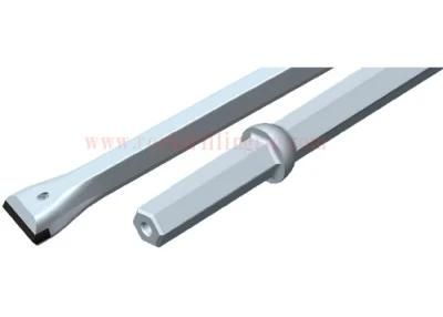 H19 H22 Integral Drill Rod/ Integral Drill Steel 108mm Shank for Mining
