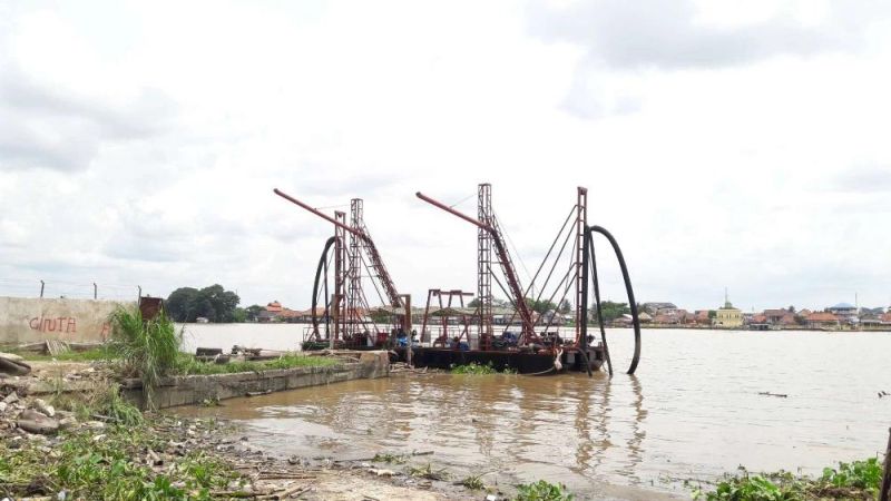 Jet Suction River Sand Extraction Sand Gold Suction Dredger