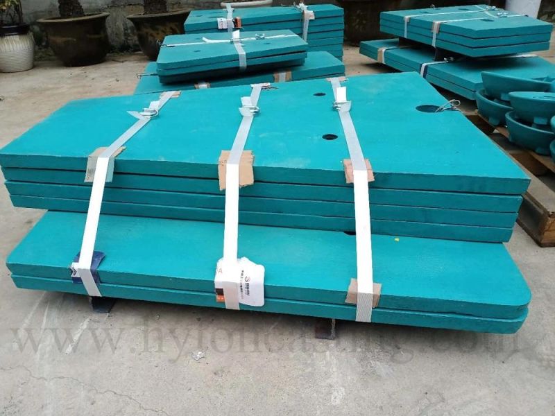 Mining Equipment Cheek Plate Protection Plate for Nordberg C125 Jaw Crusher Spare Parts