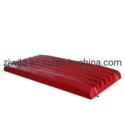 Customized Jaw Crusher Spare Wear Parts Tooth Plate Liner Jaw Plate