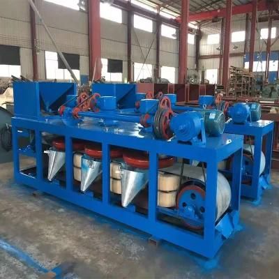 High Performance Three Disc Magnetic Separator for Plastic Titanium Ore