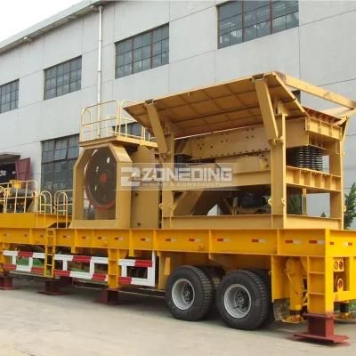 Mining Equipment Mobile Jaw Crusher Station