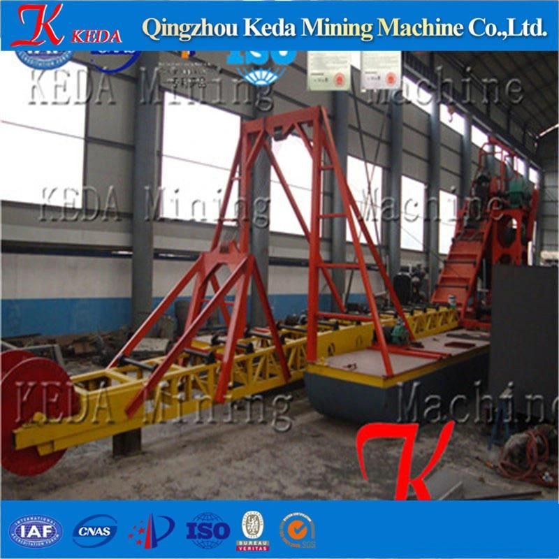 Reliable River Bucket Chain Sand Gold Mining Dredger