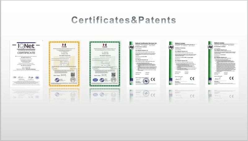 CE Certified Electromagnetic Separator for Wolframite