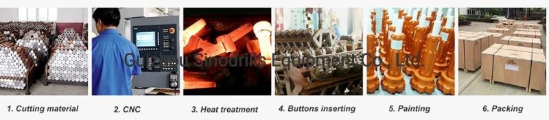 Dpwm Hole Water Well Drill DTH Bit Ql60 219mm