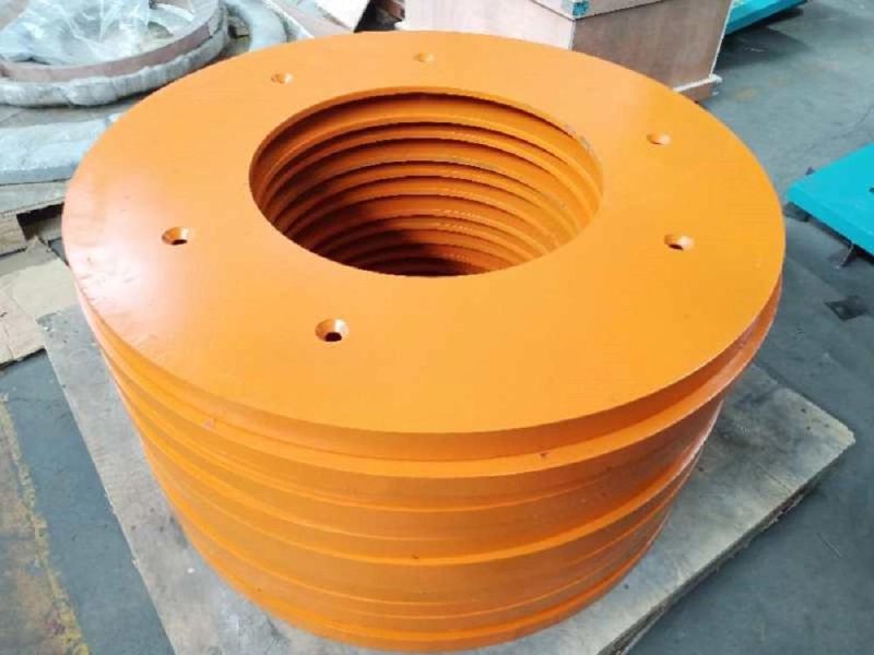 Mining Machine Parts Top Bottom Wear Plate for Barmac B5100se B8100se VSI Crusher