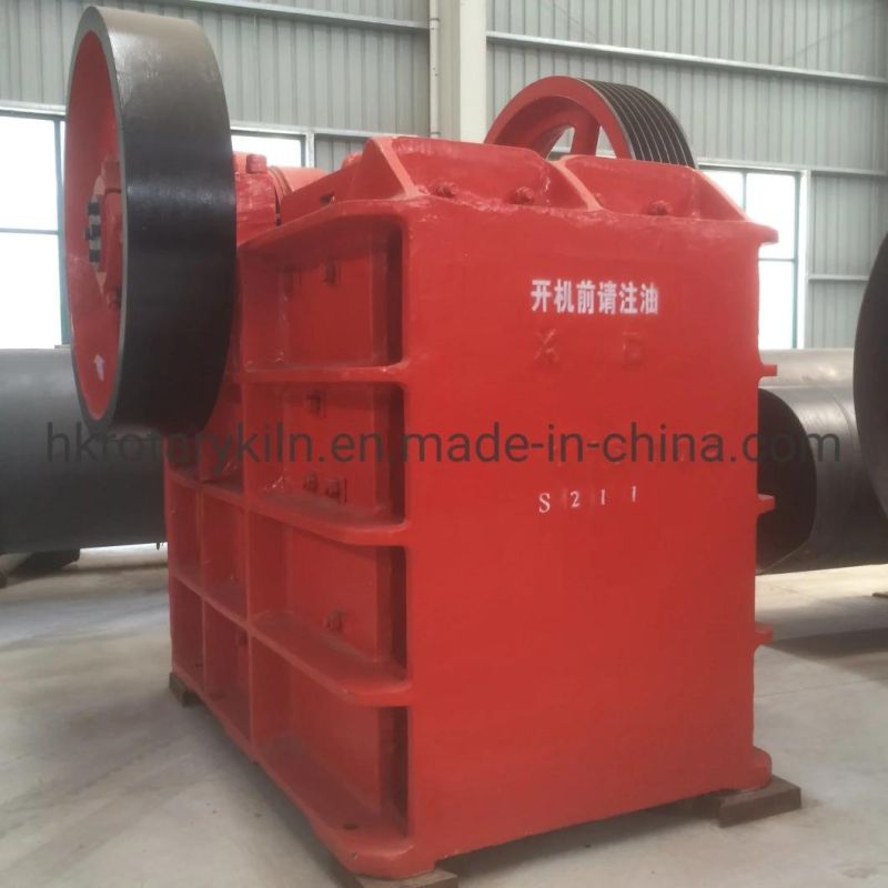 Capacity 16-65 Tph PE Jaw Crusher 400 X 600