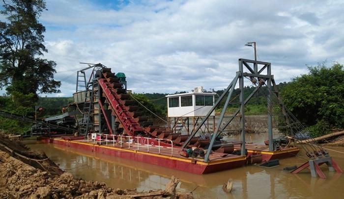 Keda Dredging Equipment Chain Bucket Dredger