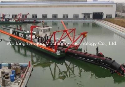Cutter Suction Dredger with Anchor Boom