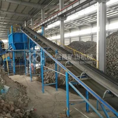 10 M Long Belt Conveyor in Gold Ore Process Line