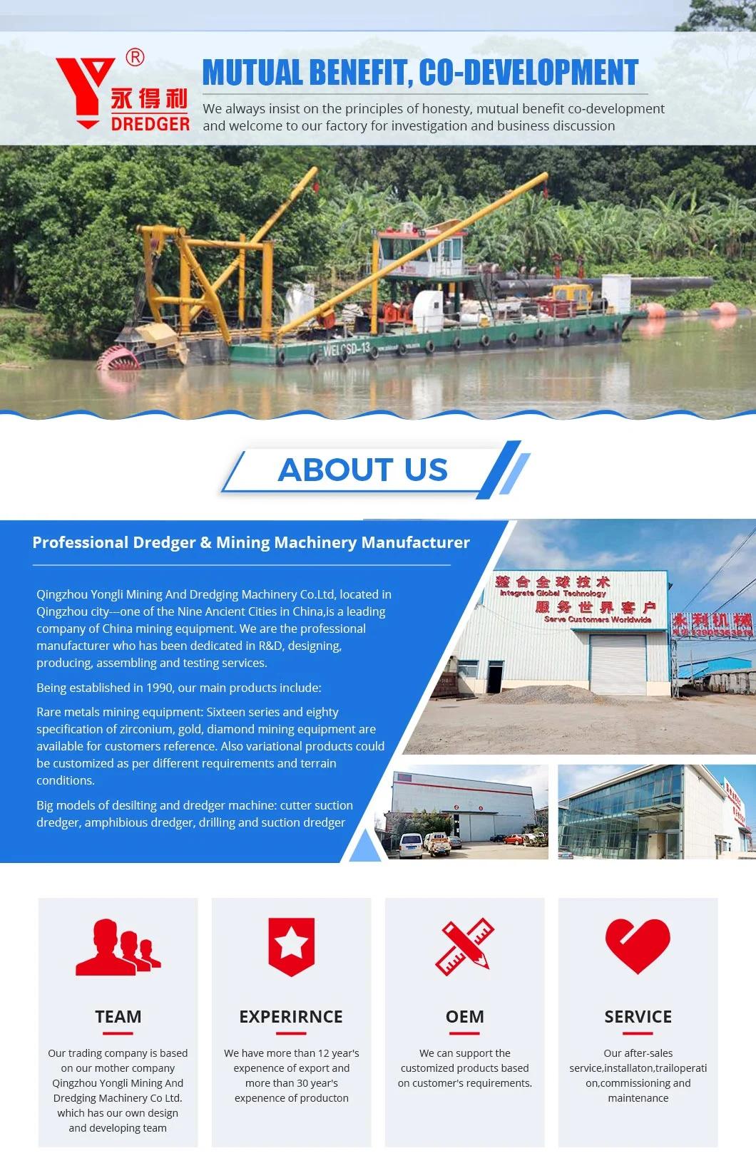 China Made 8 Inch Suction Sand Dredger for River and Lake Use