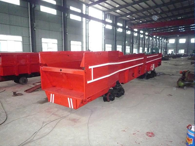 Underground Mining Heavy Electric Powered Rail Shuttle Car
