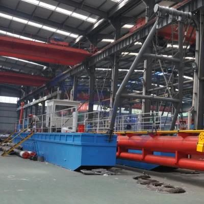Diesel Powered Cutter Suction Dredgeing Dredger Machine