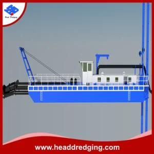 14 Inch Hydraulic Cutter Suction Sand/Mud/Gravel/Mineral Dredger Machine