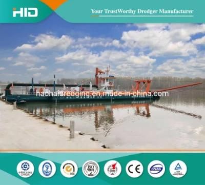 HID Brand Cutter Suction Dredger Sand Mining Machine for Dredging in Complex Water Area