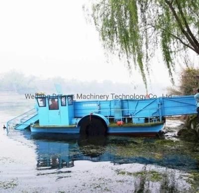 Aquatic Weed Harvester/Garbage Salvage Ship