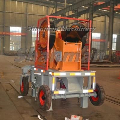 8-35tph Stones Crusher Super Jaw Crusher Mini Diesel Mobile