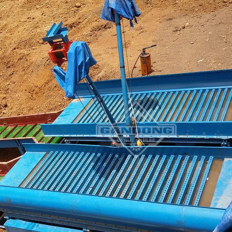 Papua New Guinea Alluvial Gold Ore Mining Production Line