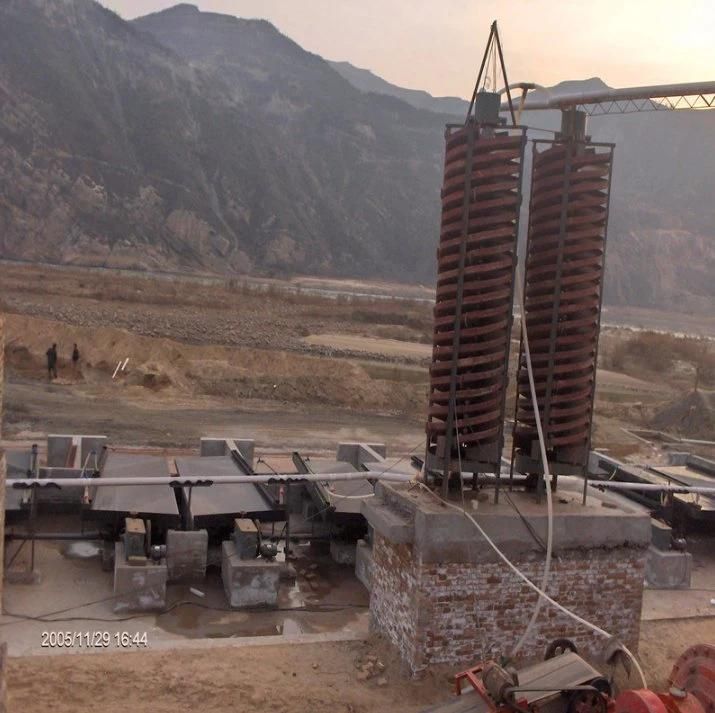 Ll Series Spiral Chute Chromite Zircon Hematite Ore Separator Machine