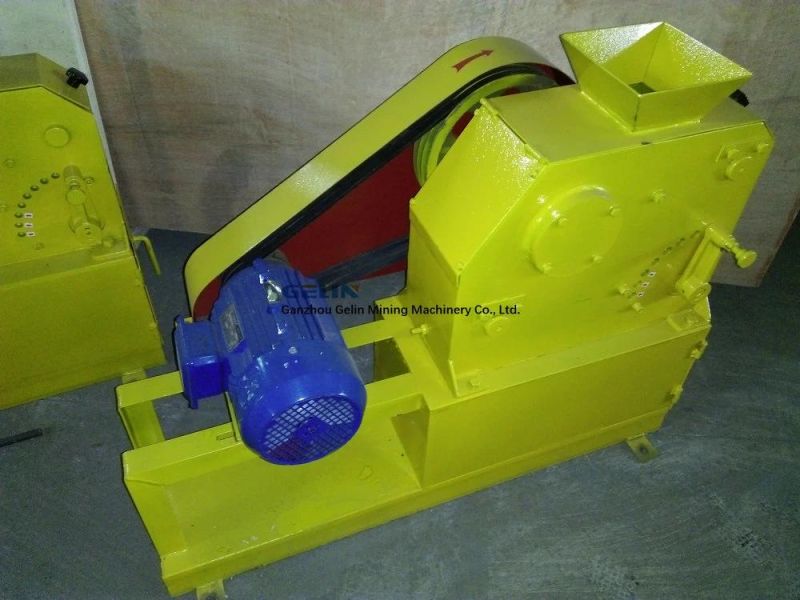 Mini Lab Jaw Crusher for Mineral Rock Gold Sample Crushing