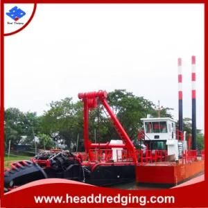 China Hydraulic Cutter Suction Dredger for Sand Extracting in The River