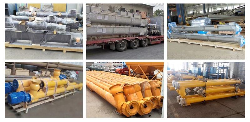 High Quality Hopper Tubular Spiral Conveyor Screw Feeder for Bulk Material