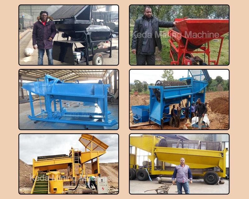 Keda Placer Gold Mining Equipment Placer Gold Trommel