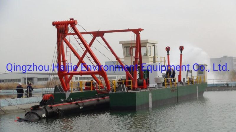 Jet Suction Dredger with Long Discharge Distance Pumping Sand for Sale