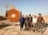 Hualong 3600 Mining Machinery Block Cutter Saw Cutting Machine in Algeria