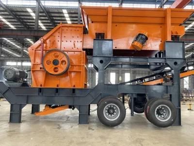Complete Quarry Crushing Plants, Mobile Granite Limestone Gravel Jaw Crusher