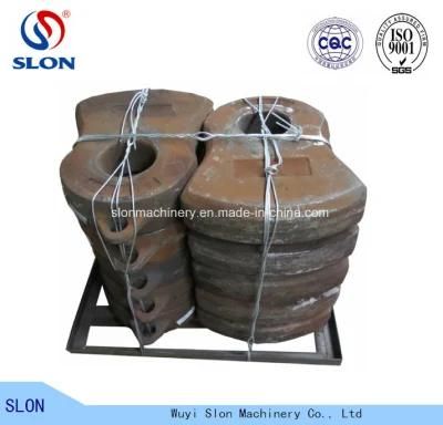 Manganese Steel Shredder Parts Riverside Terex Symons Stone Crusher Hammer