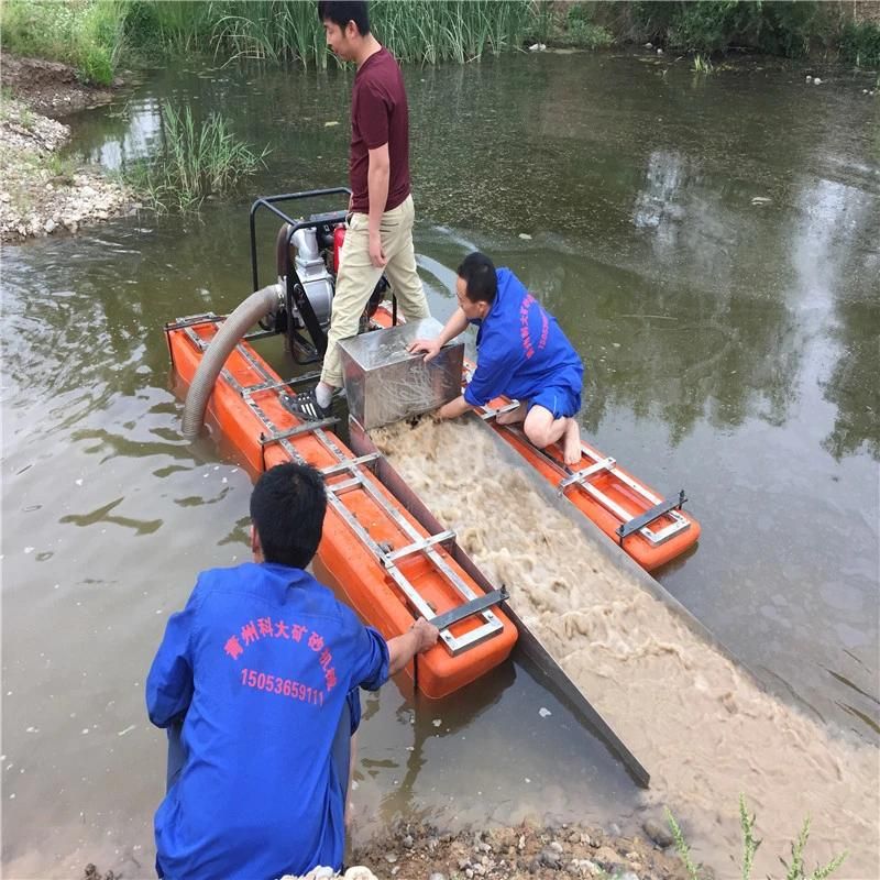 China Manufacture Mini Small Gold Mining Dredger for Sale