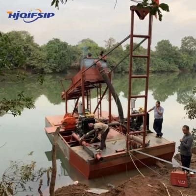 Jet Suction Dredger with Long Discharge Distance Pumping Sand for Sale
