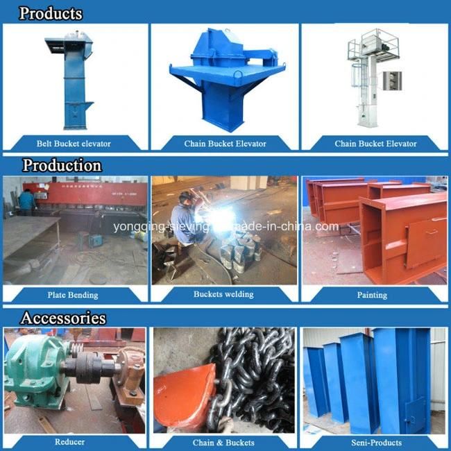 Factory Direct Sale Durable Mining Conveyor Bucket Elevator Machine