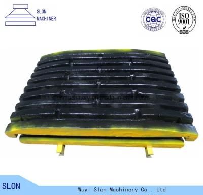 Manganese Casting Jaw Plate Spare Parts for Terex Jaw Crusher