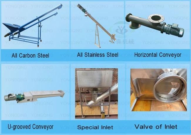 Yongqing Professional Hopper Auger Feeder Screw Conveyor