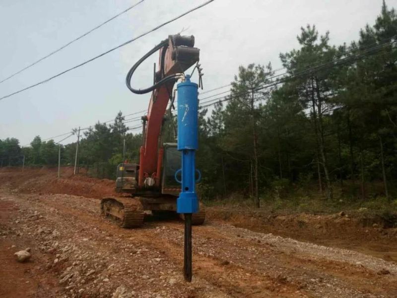 Ztp-260 Ultra Rock Splitter Mounted with Excavator