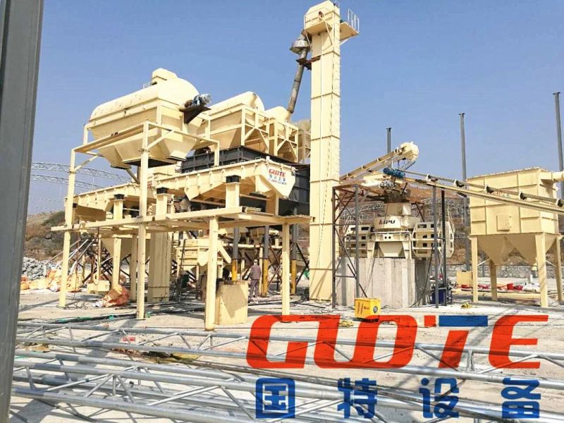 Manufacturing 4-120 Mesh Quartz Slab Sand Equipment Production Line