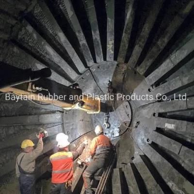 Anti-Corrosion Rubber Lining Metal Back Rubber Liners Tear and Abrasion Resistant Rubber ...