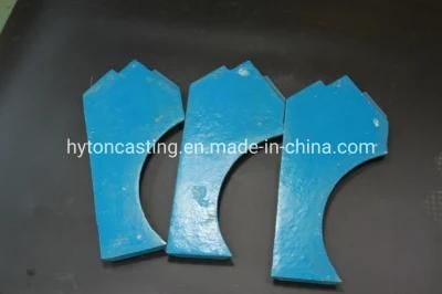 Stone Impact VSI Crusher Spare Parts CV217 Upper and Lower Wear Plate