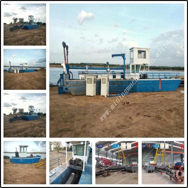 River Sand Pump Dredger Machine Cutter Suction Dredger Gold Mining Dredge for Sale