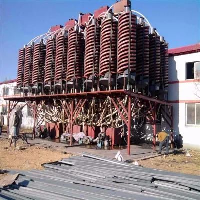 Mineral Separator Gravity Concentration Process Spiral Chute for Small Scale Alluvial Gold ...